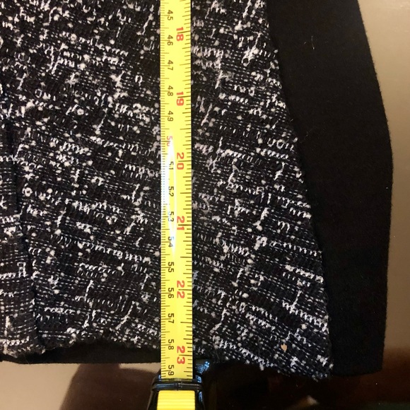 RACHEL ROY Tweed Knit Mixed Media Jacket Top - Picture 10 of 14